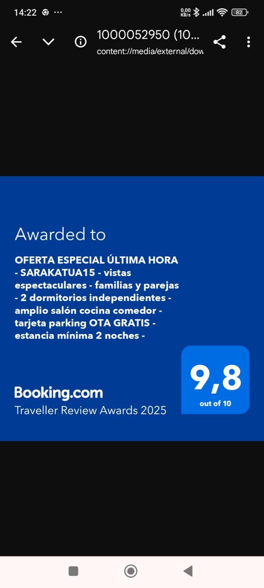 Oferta Especial Ultima Hora - Sarakatua15 - Vistas Espectaculares - Familias Y Parejas - 2 Dormitorios Independientes - Amplio Salon Cocina Comedor - Tarjeta Parking Ota Gratis - Estancia Minima 2 Noches - Зараутц Экстерьер фото